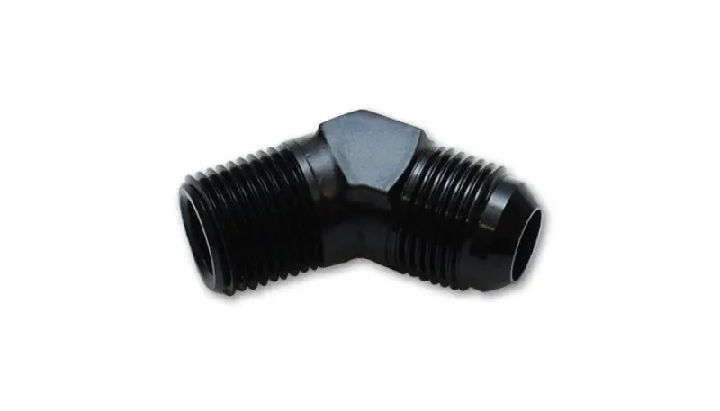 Vibrant Performance -16An To 1-Inch Npt 45° Elbow Adapter Fitting 1