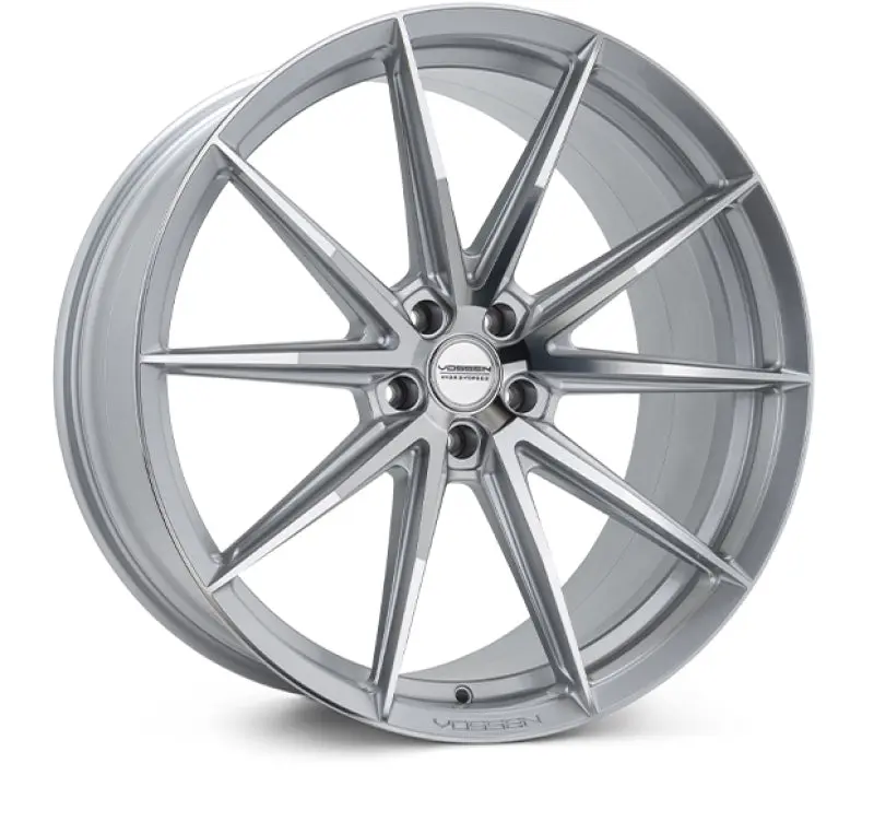 Vossen Hfx-2 Forged Alloy Wheel — 22X10.5, 5X112, Et35, Deep Face, Silver Polished 1