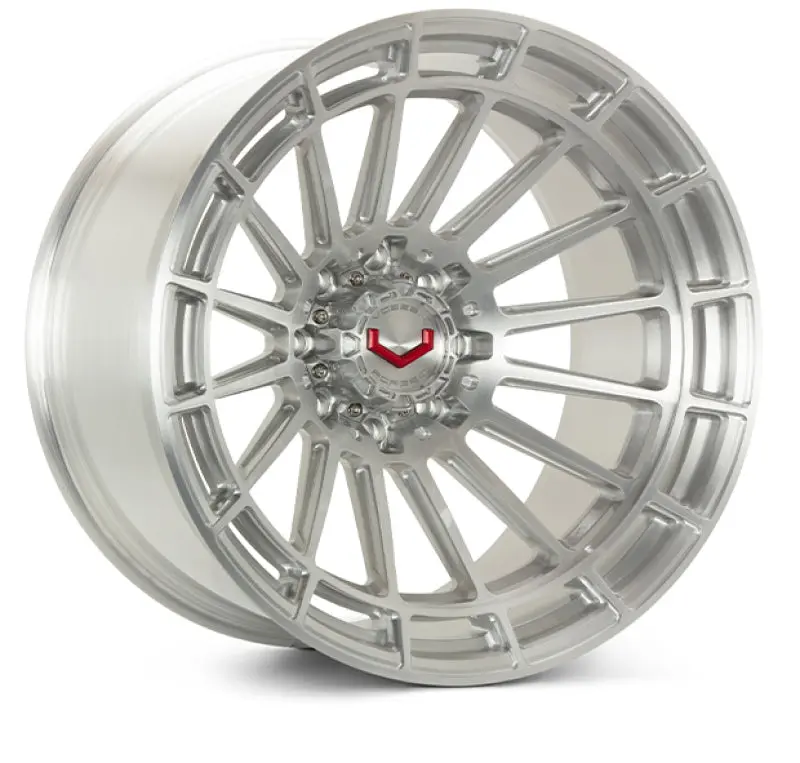 Vossen Lcx-01 24X14 - 8X180 - Et75 - Mega Deep - 124.3 - Brushed Gloss Clear Wheel 1