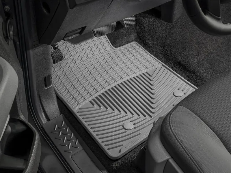 Weathertech 09-13 Ford Transit Connect Front Rubber Mats - Grey 1