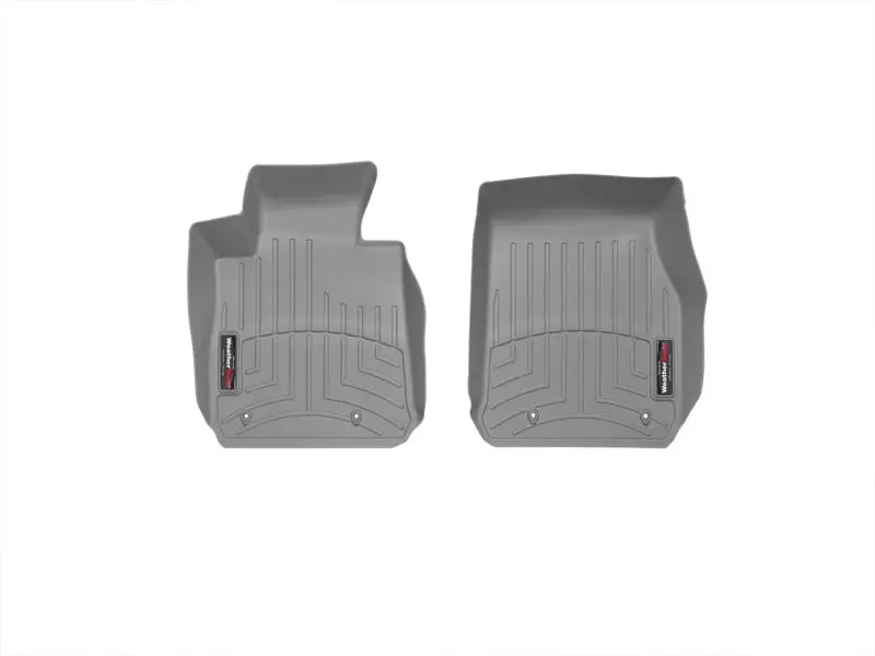 Weathertech Front Floorliners For 2012+ Bmw 3-Series – Custom-Fit, Grey 1