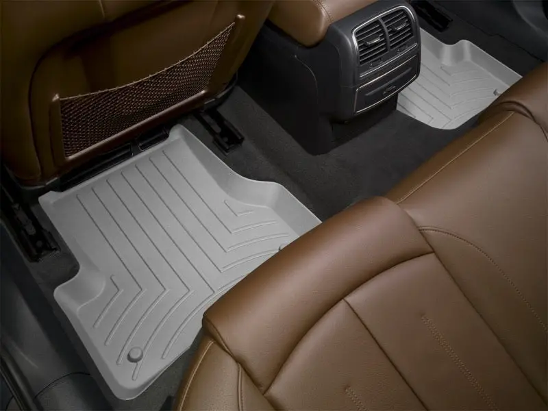 Weathertech Rear Floorliner For 2009–2013 Honda Pilot – Premium Fit, Grey Trim 1