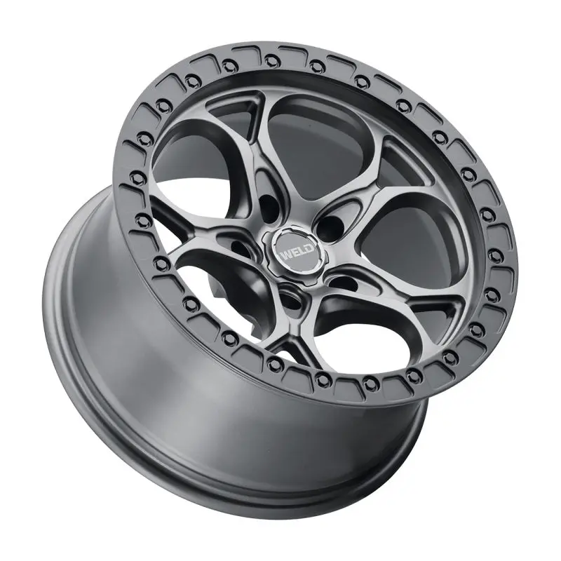 Weld Off-Road W107 17X9.0 Ledge 5X127 Et-12 Bs4.50 Satin Gun Satin Black 71.5 1
