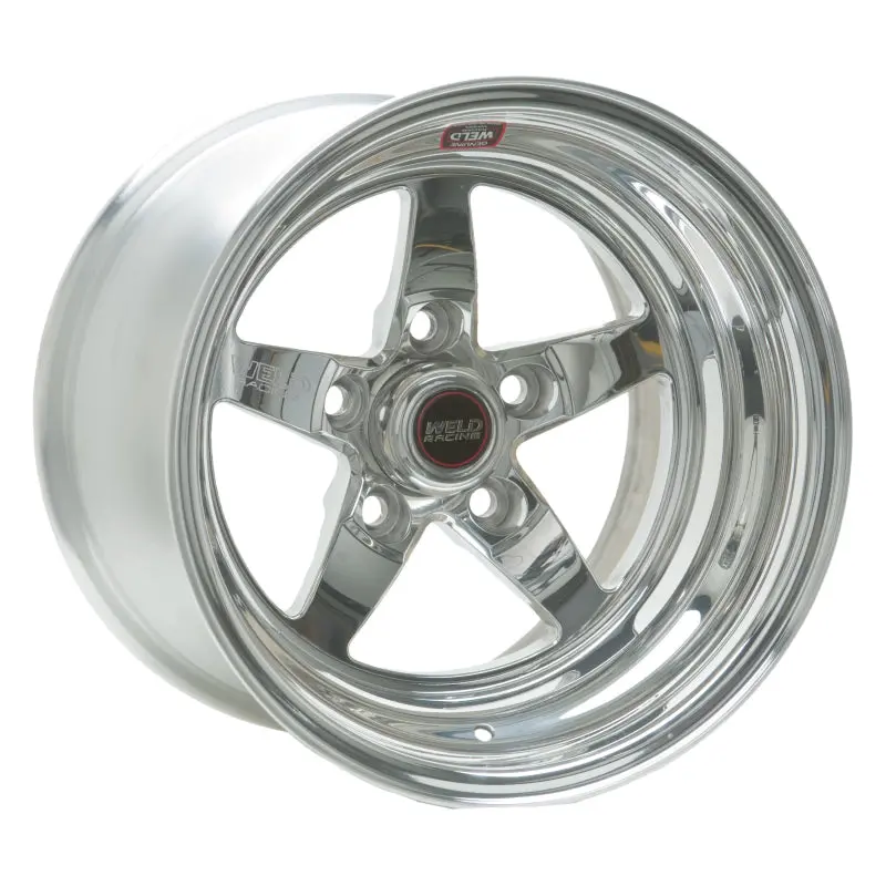 Weld Racing S71 Polished Aluminum Wheel – 15×14.33", 5×4.5" Bolt Pattern, 6.5" Backspace 1
