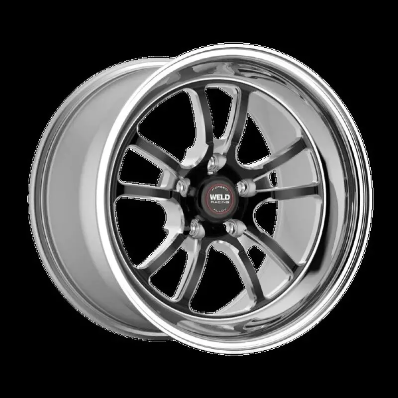 Weld S70 Rt-S 15X7In / 5X114.3 Bp / 4.5In. Bs - Black Center - Polished Shell Wheel 2