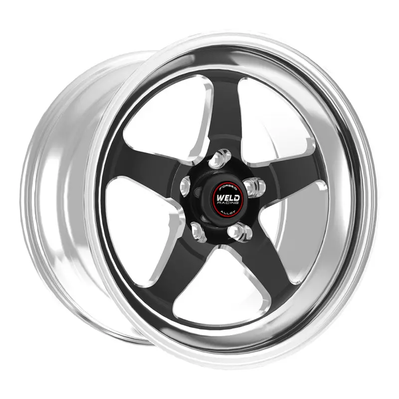 Weld S71 Black Alloy Wheel – 17×10, 5×115Mm, 6.8″ Backspace, Medium Pad Finish 2
