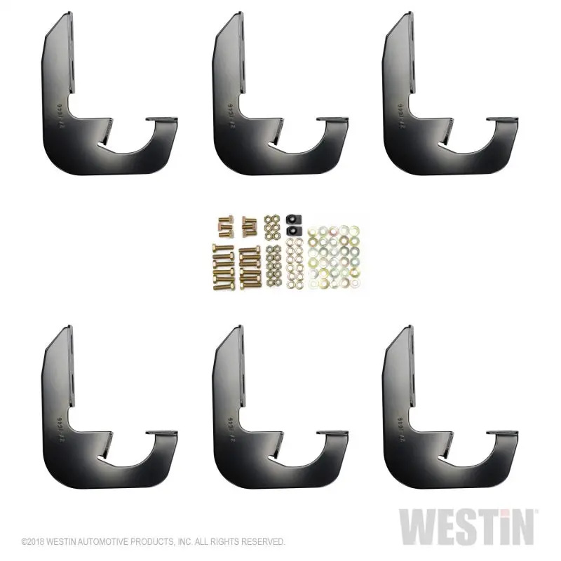 Westin 2015-2018 Chevrolet/Gmc Colorado/Canyon Crew Cab Running Board Mount Kit - Black 1