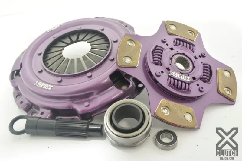 Xclutch 89-91 Honda Civic Sir 1.6L Stage 2R Extra Hd Sprung Ceramic Clutch Kit 1