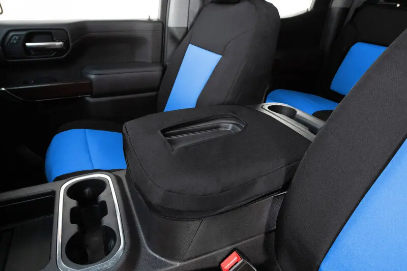 Covercraft Endura Precisionfit Seat Covers For 2019–2024 Subaru Forester – Second Row, Blue/Black 1