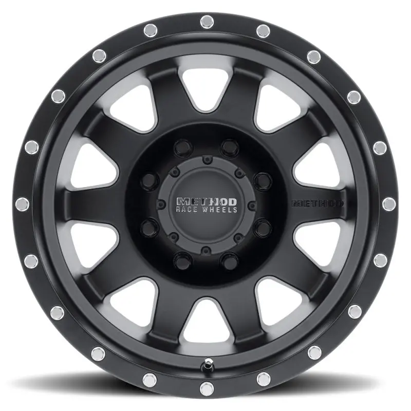 Method Mr301 The Standard Off-Road Wheel – 20X9, +18Mm Offset, 8X6.5", 130.81Mm Center Bore, Matte Black 2